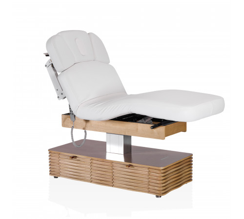Электрический стационарный массажный стол NESS-C Salon-Oak c электроприводом