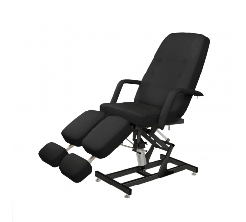 Педикюрное кресло «ЧЕРНАЯ ГАРМОНИЯ 2» на гидравлике