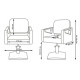 Парикмахерское кресло МД-201 гидравлика