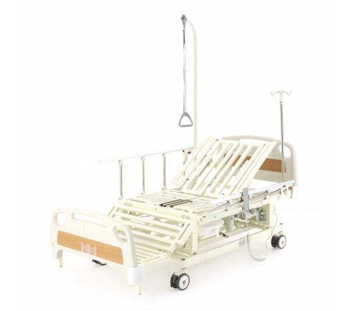 Кровать электрическая DB-11А (МЕ-5218Н-12) с боковым переворачиванием, туалетным устройством и функцией «кардиокресло» и регулировкой высоты