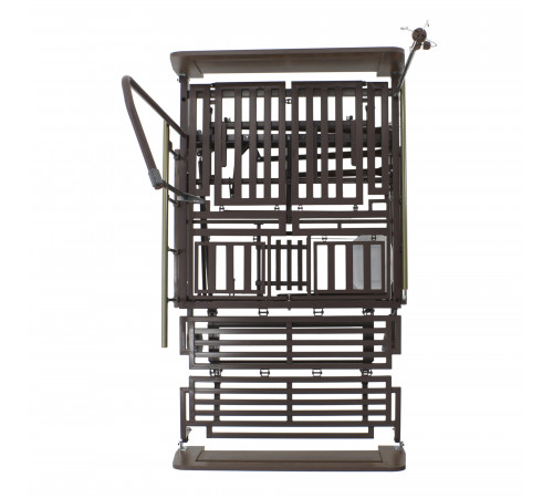 Кровать механическая Е-45А (ММ-5128Н-02) с боковым переворачиванием, туалетным устройством и функцией «кардиокресло»