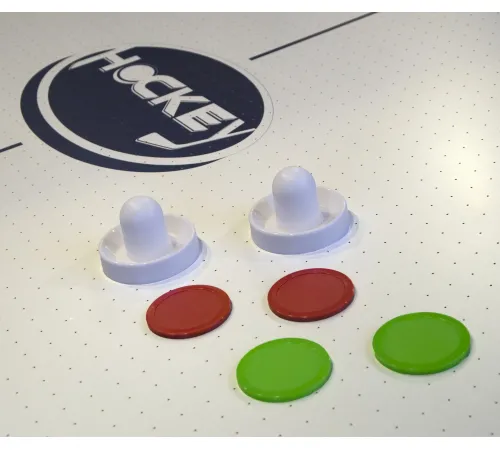 Аэрохоккей «Superior» 7 ф со столешницей, в комплекте аксессуары (221 x 120 x 82 см,мореный дуб)