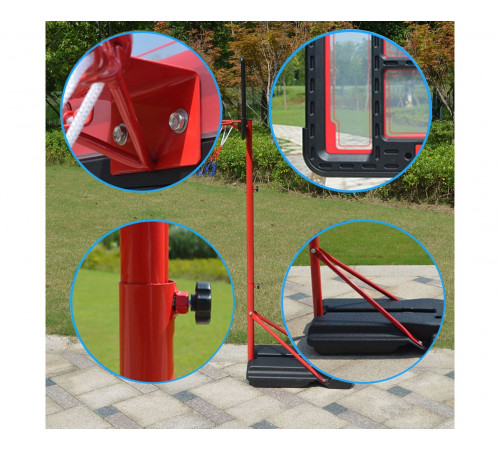 Мобильная баскетбольная стойка DFC KIDSB2