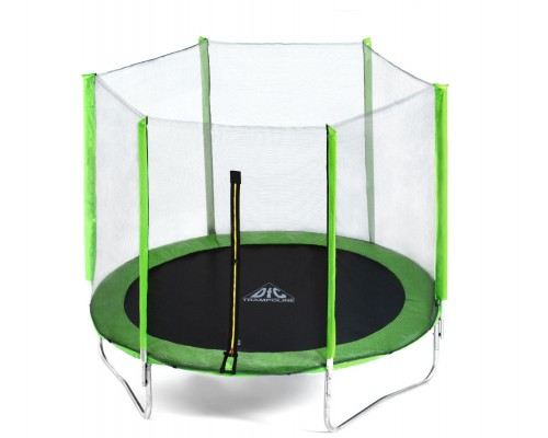 Батут DFC Trampoline Fitness с сеткой 14ft