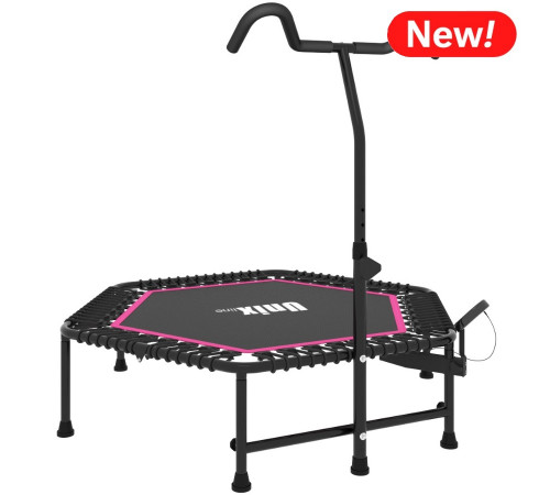 Батут UNIX Line FITNESS PRO (130 cm) с ручкой