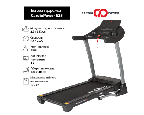 Беговая дорожка CardioPower S35