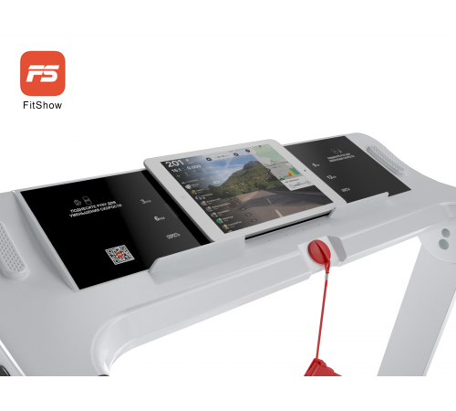 Беговая дорожка UNIXFIT Hi-tech F2 Arctic Ice