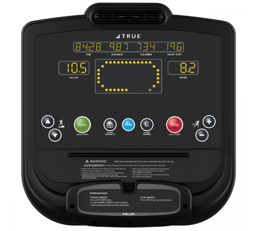 Эллиптический тренажер TRUE XC900 c консолью Emerge