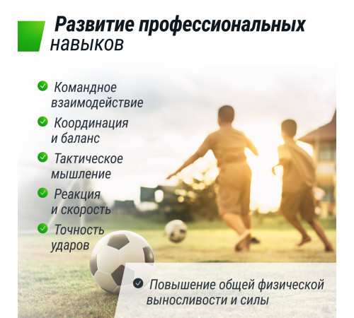 Ворота футбольные UNIX Line стальные 120x80 см переносные