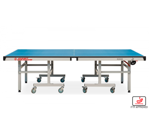 Теннисный стол складной для помещений "K-2008 ITTF Indoor" (274 Х 152.5 Х 76 см ) с сеткой