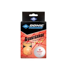 Мячики для н/тенниса DONIC AVANTGARDE 3* 40+, 6 штук, оранжевый