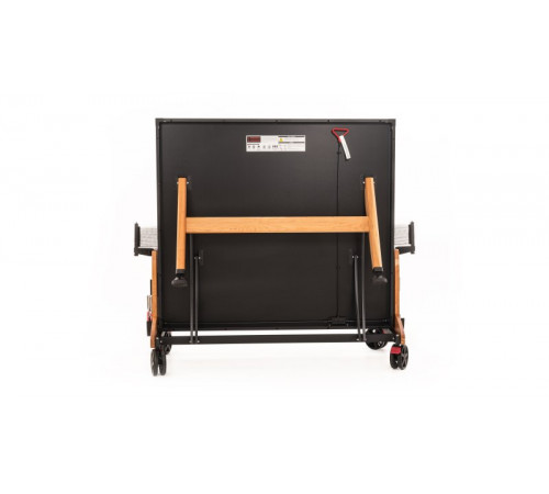 Теннисный стол складной для помещений "RASSON PREMIUM T03 Indoor" (274 х 152,5 х 76 см, натуральная вишня) с сеткой