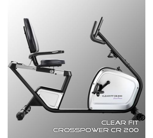 Горизонтальный велотренажер Clear Fit CrossPower CR 200