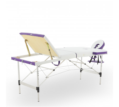 Массажный стол складной алюминиевый JFAL01A 3-х секционный
