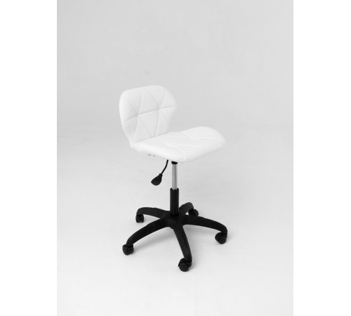 Стул "Ракушка" металл колеса 