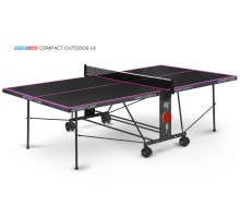 Стол теннисный Compact-2 LX  Всепогодный 6 black