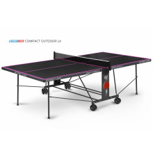 Стол теннисный Compact-2 LX  Всепогодный 6 black