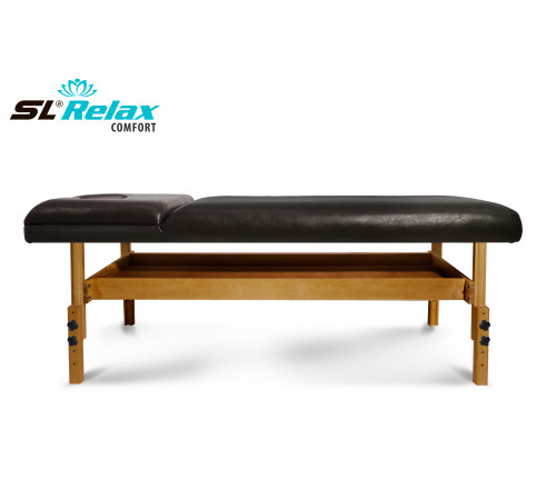 Массажный стол Relax Comfort черная кожа (№4)