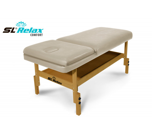 Массажный стол Relax Comfort бежевая кожа (№4)