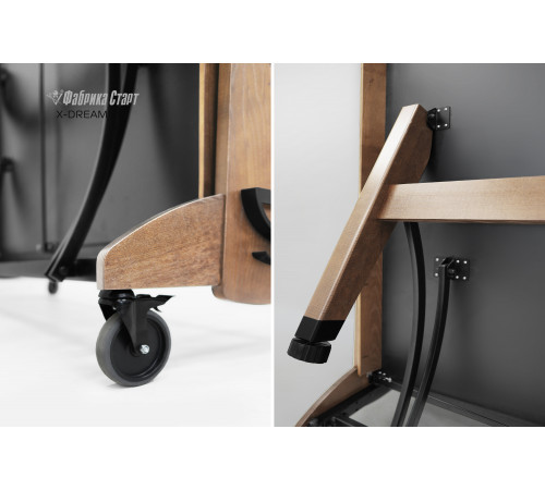 Стол теннисный X-dream ФС (№5, ЛДСП Черный)