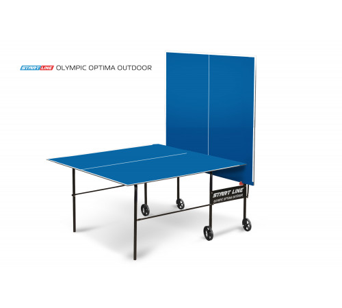 Стол теннисный Olympic Optima Всепогодный Синий