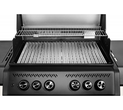 Газовый гриль 4+2 горелки